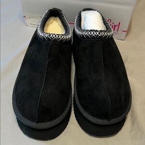 Corkys Black Slip-On Shoes
